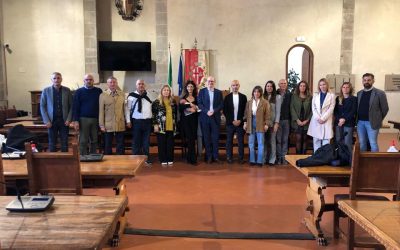 Incontro istituzionale fra sindaci e giunte di Gubbio e Città di Castello