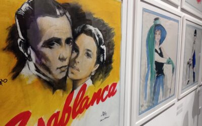 Inaugurazione Mostra Silvano -Nano- Campeggi “I Ceri e Hollywood” : FM Atelier Corso Garibaldi, 24 .                          28 aprile-11 giugno