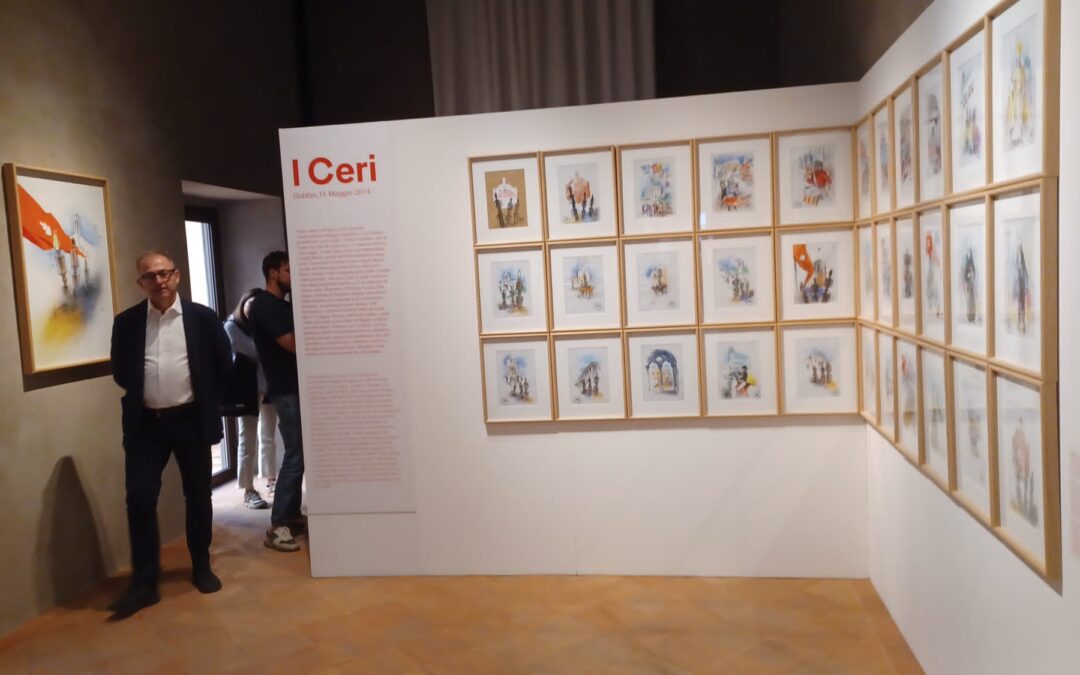 Finissage della Mostra Silvano -Nano- Campeggi -I Ceri e Hollywood”