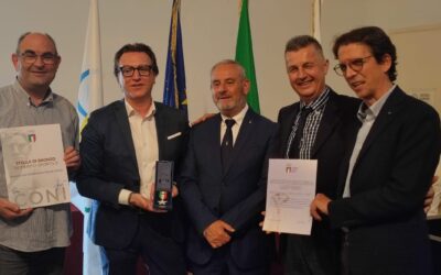 Il Basket Gubbio riceve dal CONI la Stella di Bronzo al Merito Sportivo