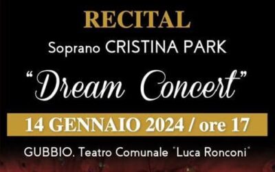 DREAM CONCERT, con la soprano Cristina Park