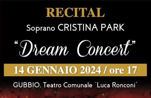 DREAM CONCERT, con la soprano Cristina Park