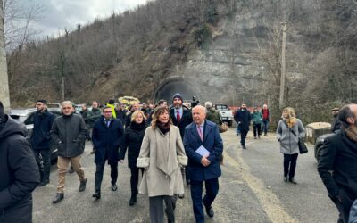 E78 Grosseto-Fano: al via i lavori per l’apertura della galleria “Guinza” tra Umbria e Marche