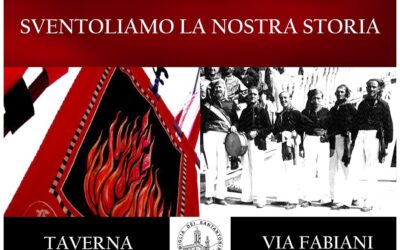 “SVENTOLIAMO LA NOSTRA STORIA”