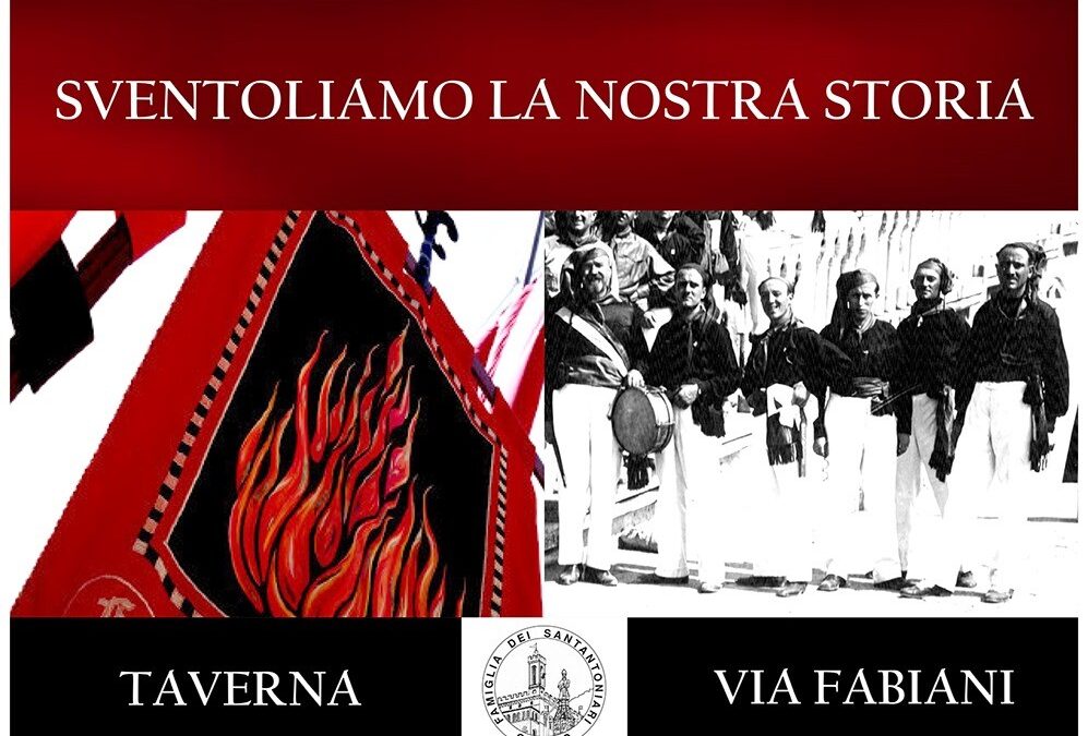 “SVENTOLIAMO LA NOSTRA STORIA”