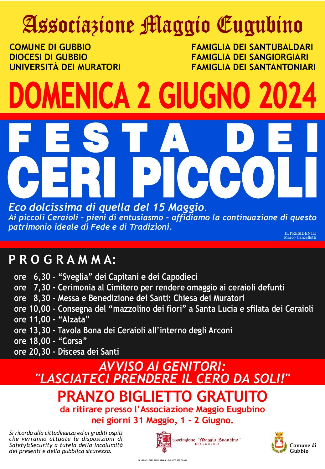 FESTA DEI CERI PICCOLI 2024