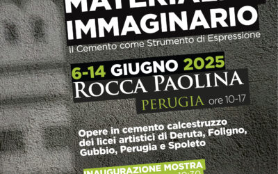 IL CEMENTO SI FA ARTE. ALLA ROCCA PAOLINA LA MOSTRA “MATERIALE & IMMAGINARIO”
