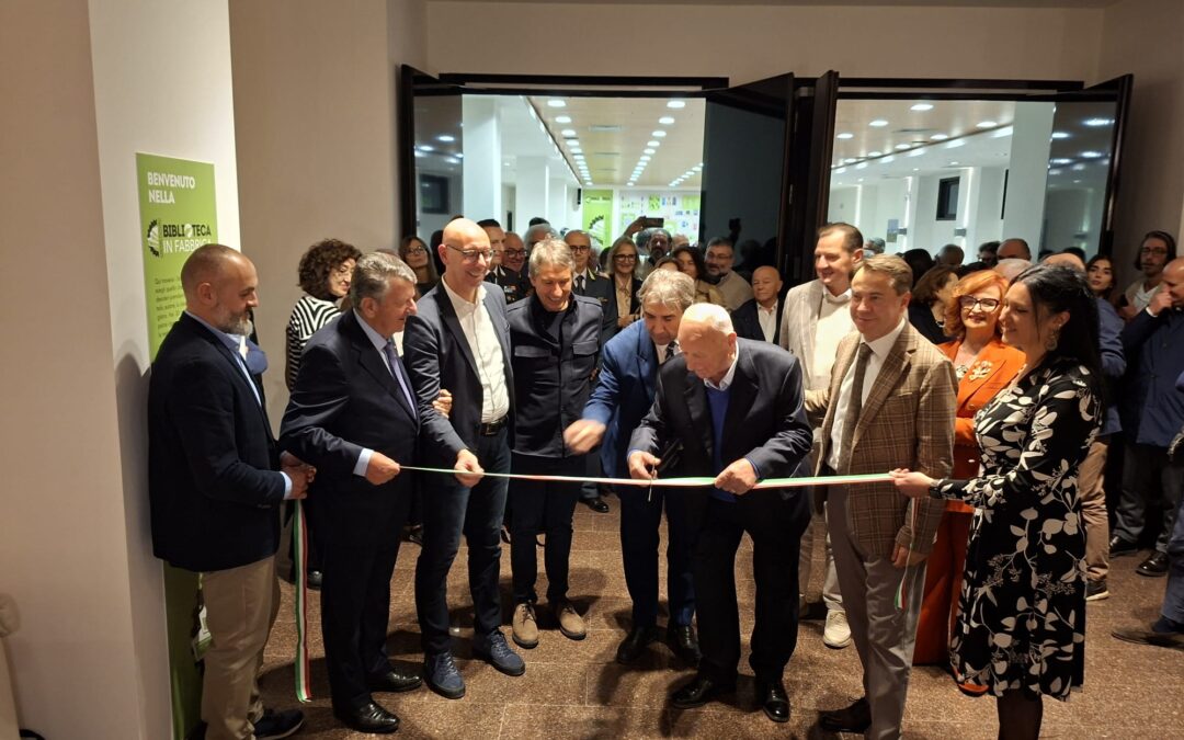 COLACEM INAUGURA LA “BIBLIOTECA IN FABBRICA”: UNO SPAZIO CHE GENERA RELAZIONI