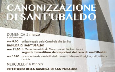 Canonizzazione di Sant’Ubaldo: appuntamenti