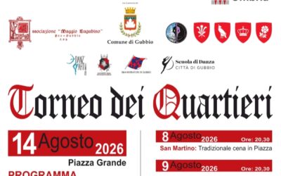 TORNEO DEI QUARTIERI 2026. PROGRAMMA